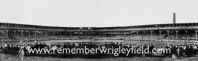 1908 West Side Park home of the Chicago Cubs