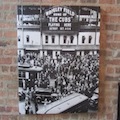 1935 Wrigley Field World Series marquee canvas front view