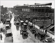 Opening day at Weeghman Park in 1914