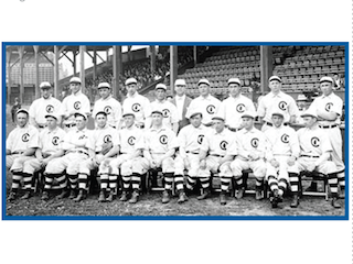 1908 Chicago Cubs World Series Champion team photo