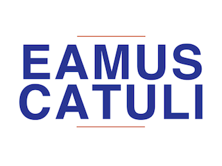The Eamus Catuli sign roughly translates to Go Cubs in Latin according to local legend
